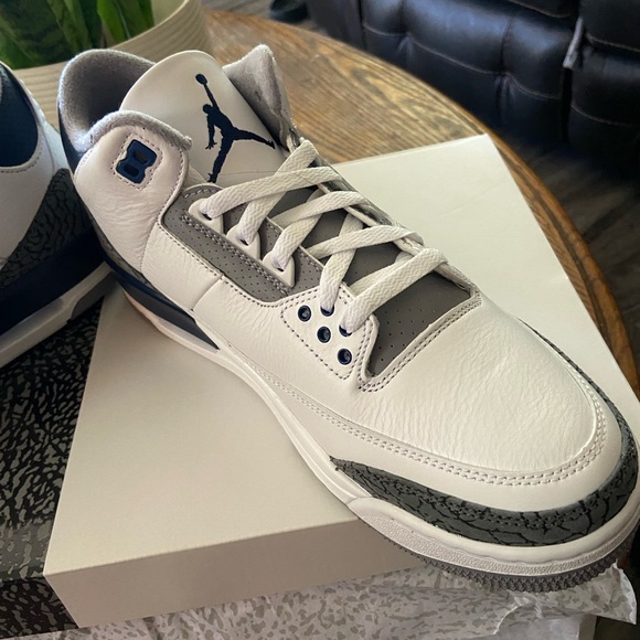 Jordan 3 Midnight navy - Picture 2 of 7